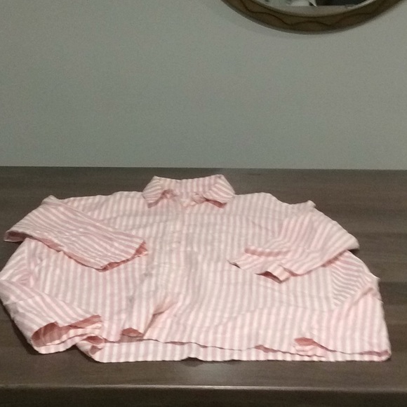 THE GREAT. Striped Button Down Sz 2 NWOT - Picture 2 of 8